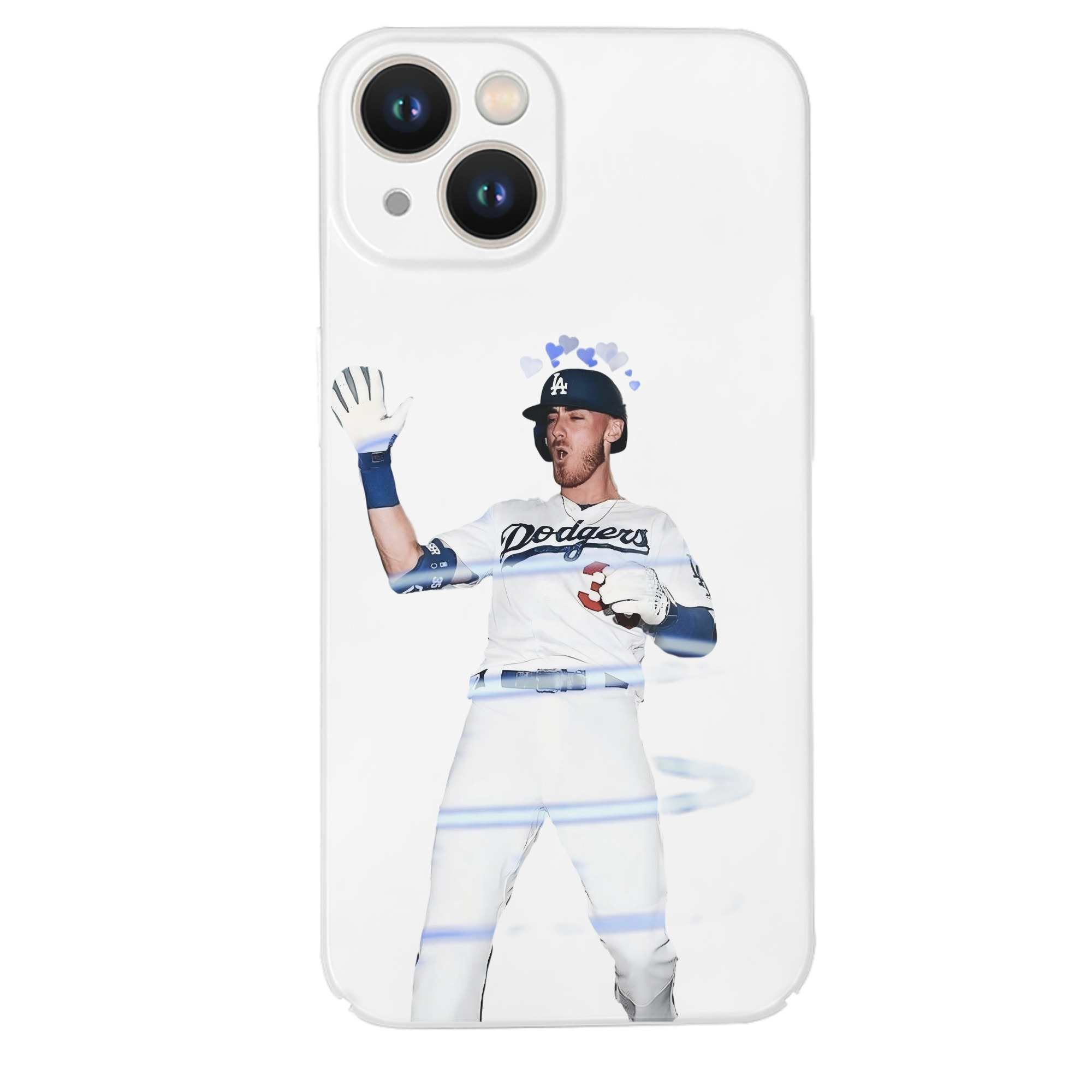 Cody Bellinger 1 IPhone 14 Series Full-Cover Hard Case – Shockproof With Raised Camera Protection – Precise Cutouts, Wireless Charging Compatible – Durable, Anti-Yellowing, Easy To Clean